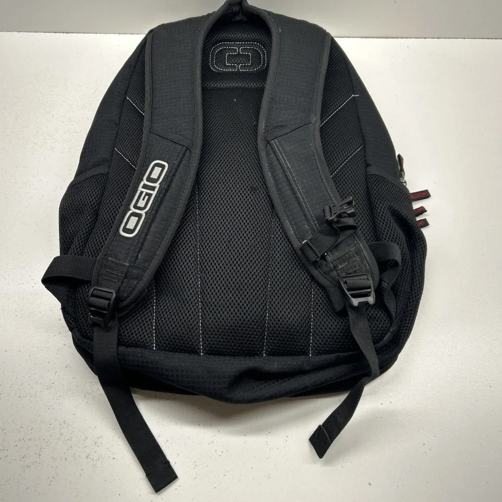 OGIO Excelsior Laptop Backpack Black Padded Tech Travel School Bag